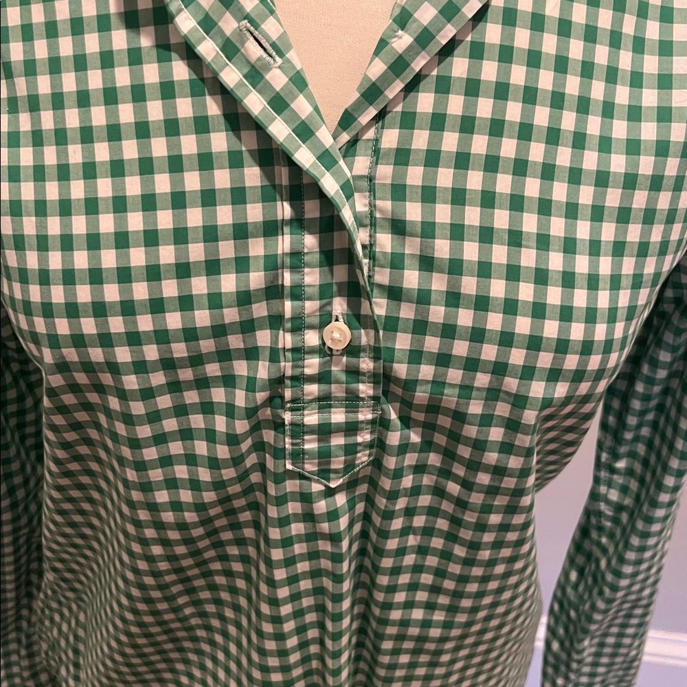 Ann Mashburn Checkered Women's Top - Picture 2 of 4
